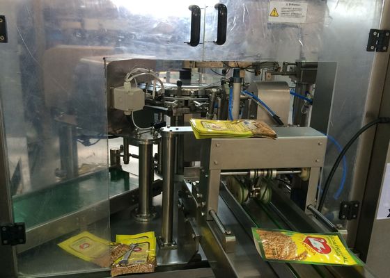 バッグ 1000ml回転式パッキングマシン 5KW回転式スタンドアップポッチパッキングマシン