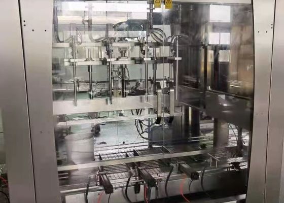 4 充填頭 160mm 食用油充填機 20L 総量ピストン充填機